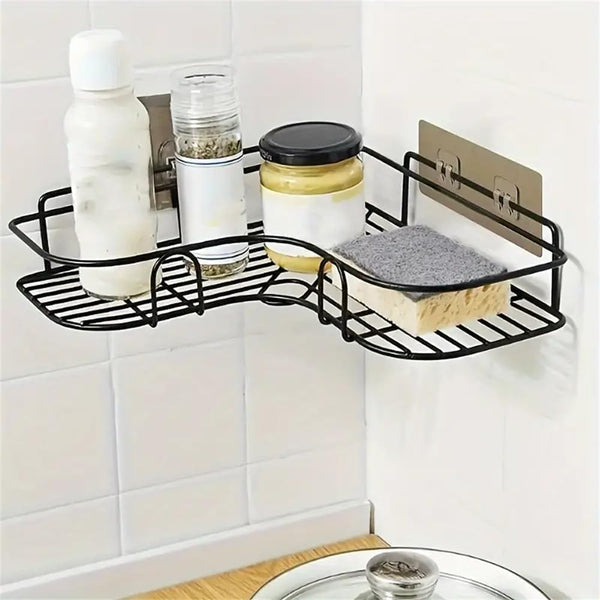 Bathroom Corner Shelf Adhesive Stand